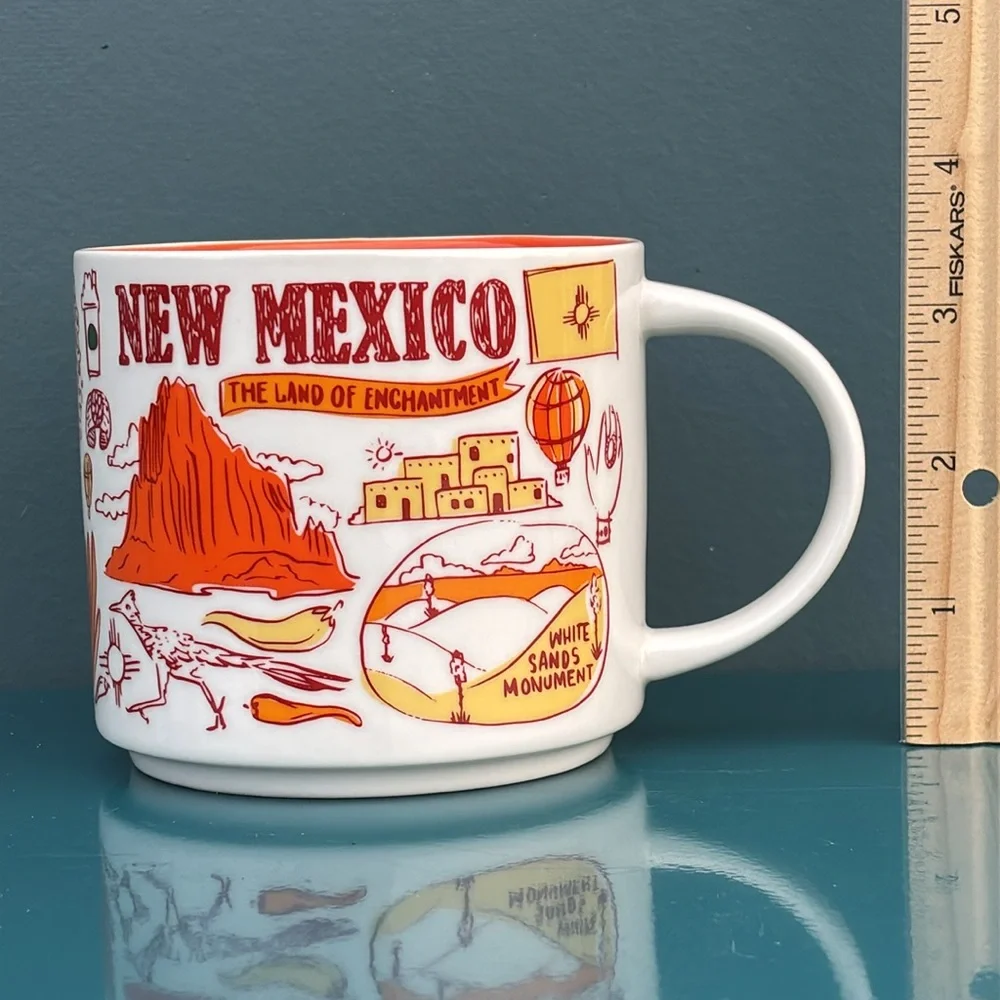 Starbucks 2018 New Mexico Been There Series Ceramic Coffee Mug